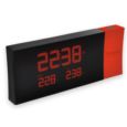 RED CLOCK WITH PROJECTION