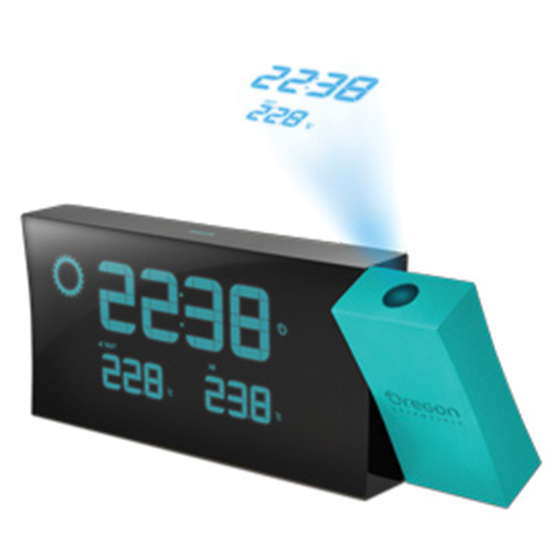 BLUE BAROMETER WITH PROJECTION